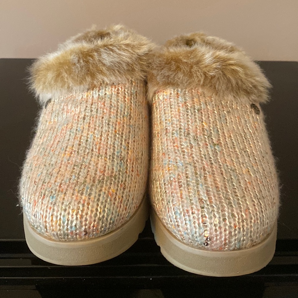 Bobs From Skechers Slip Ons With Fur